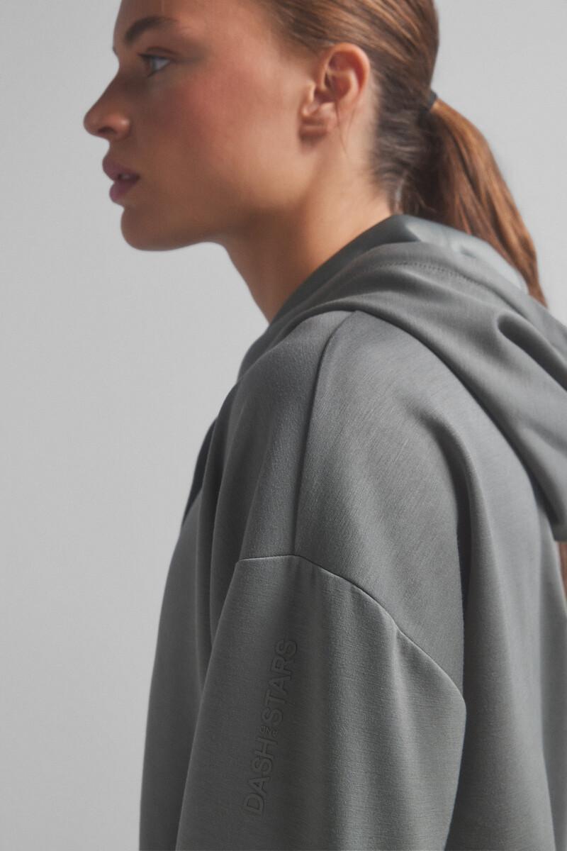 Women'secret Sudadera Capucha Suave Kaki. Special Colab Ffitcoco