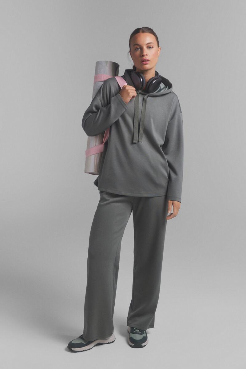 Women'secret Sudadera Capucha Suave Kaki. Special Colab Ffitcoco