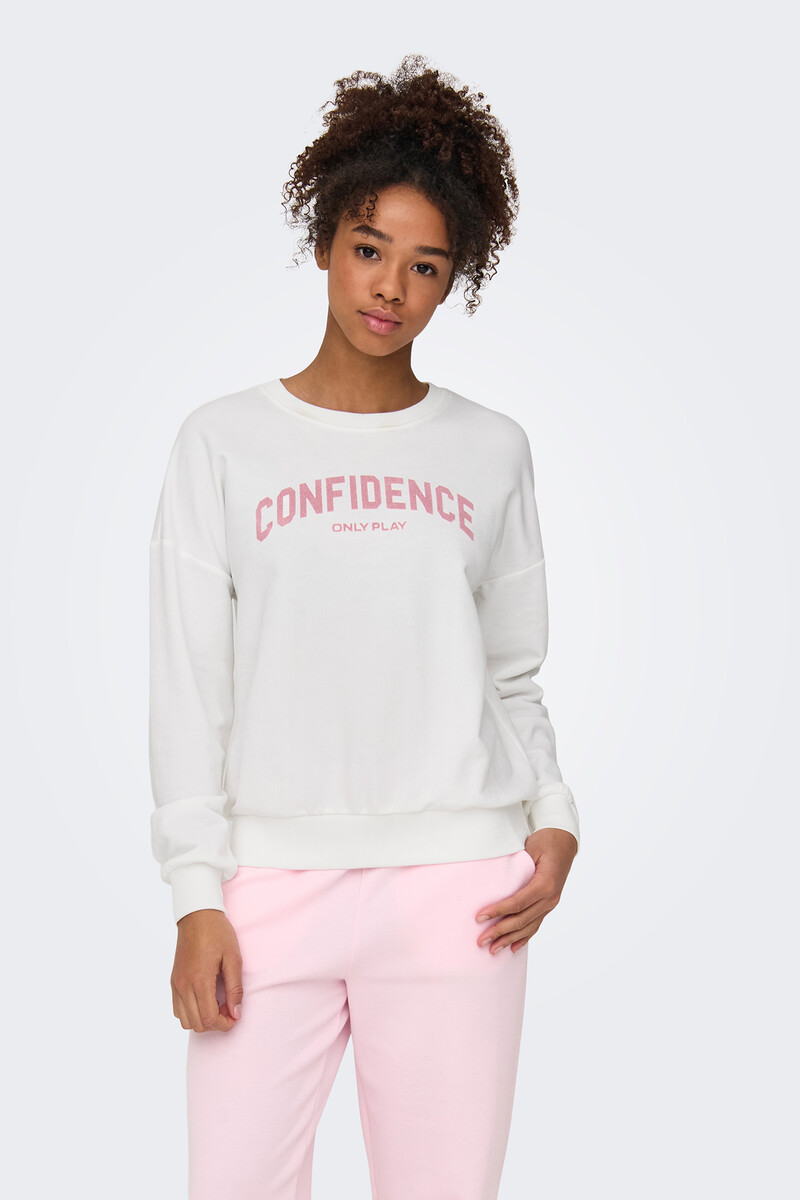 women'secret Sudadera de manga larga y cuello redondo