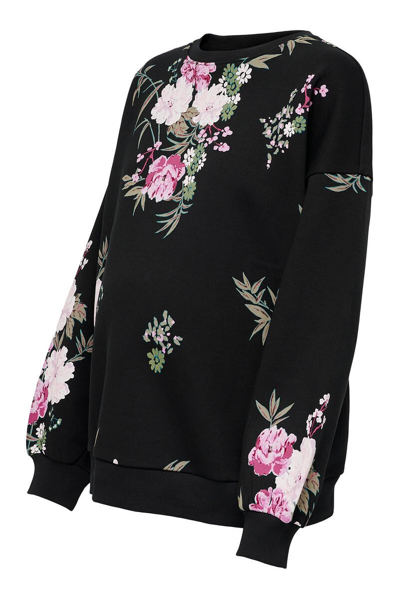 Women'secret Sudadera Oversized Premamá Con Estampado Floral