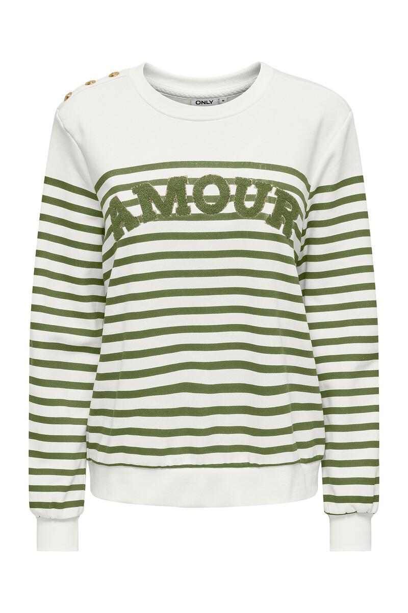 women'secret Sudadera rallas premamá detalle botones