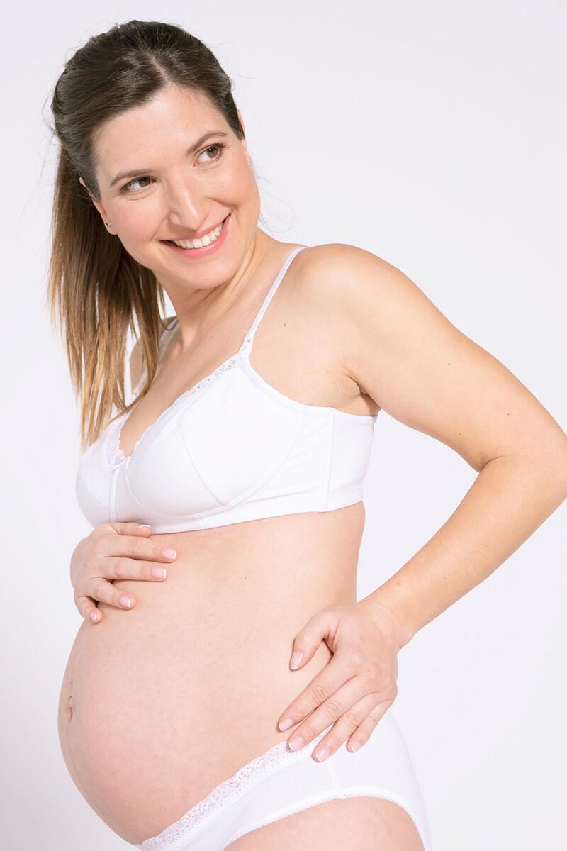 women'secret Sujetador básico de lactancia en algodón