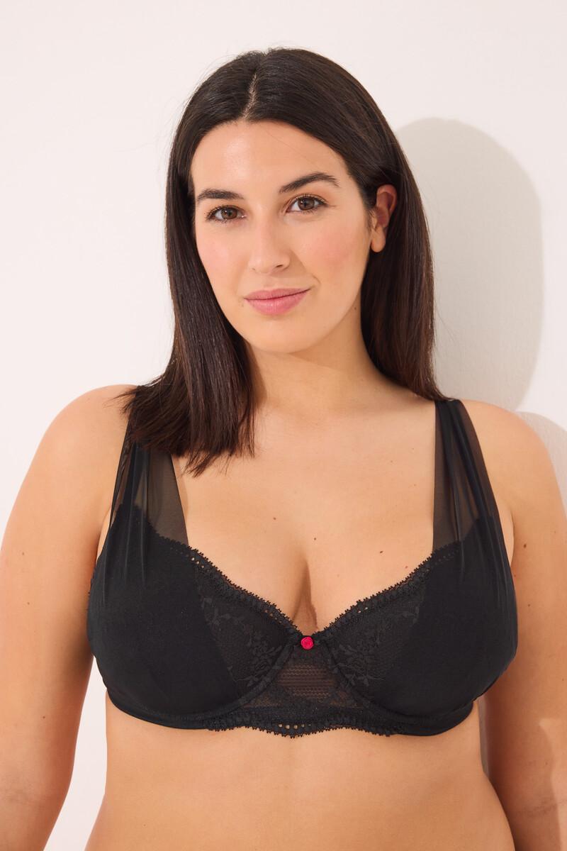 Women'secret Sujetador Clásico BEAUTIFUL Encaje Negro