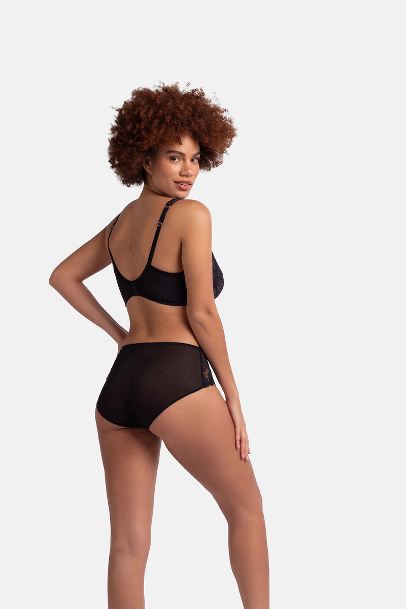 Women'secret Sujetador Con Aro Sin Relleno Encaje Negro