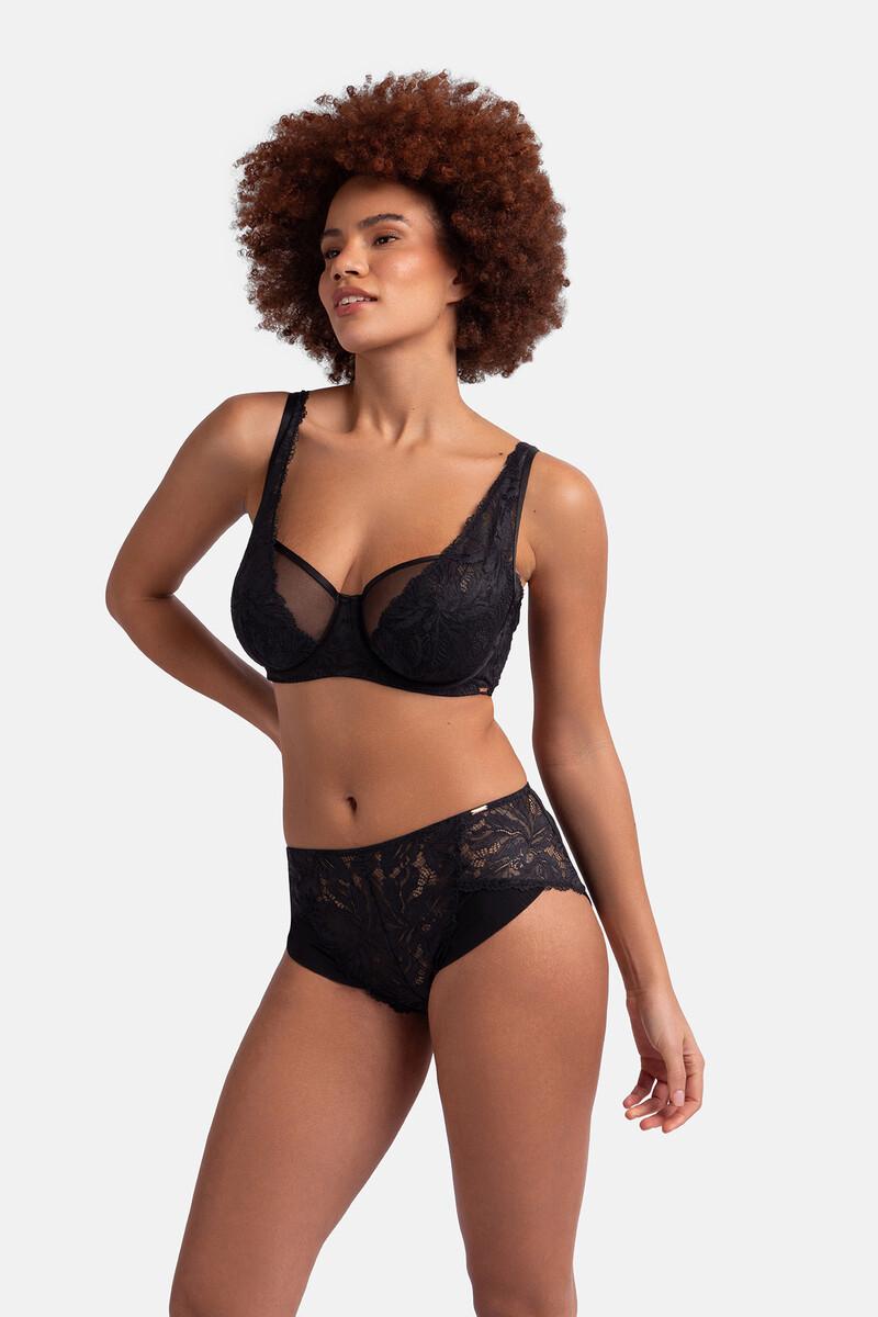 women'secret Sujetador con aro sin relleno encaje negro