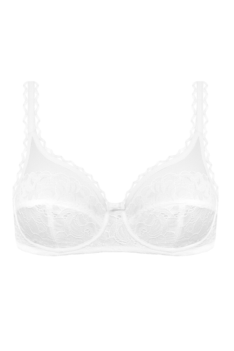 Women'secret Sujetador De Sujeción Con Encaje Reciclado