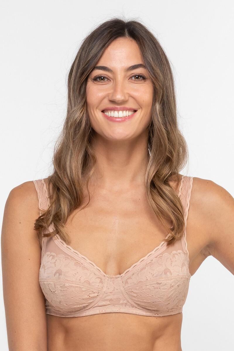 Women'secret Sujetador De Sujeción Con Encaje Reciclado