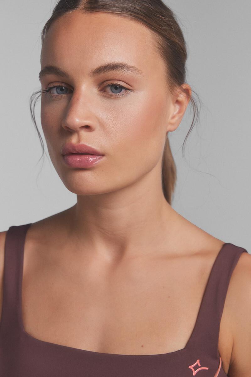 Women'secret Sujetador Deportivo 4D STRETCH Granate