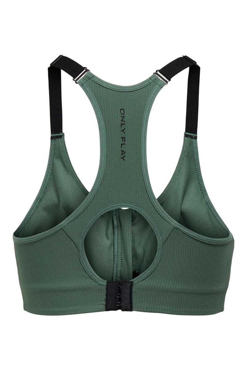 Women'secret Sujetador Deportivo Cremallera Delantera