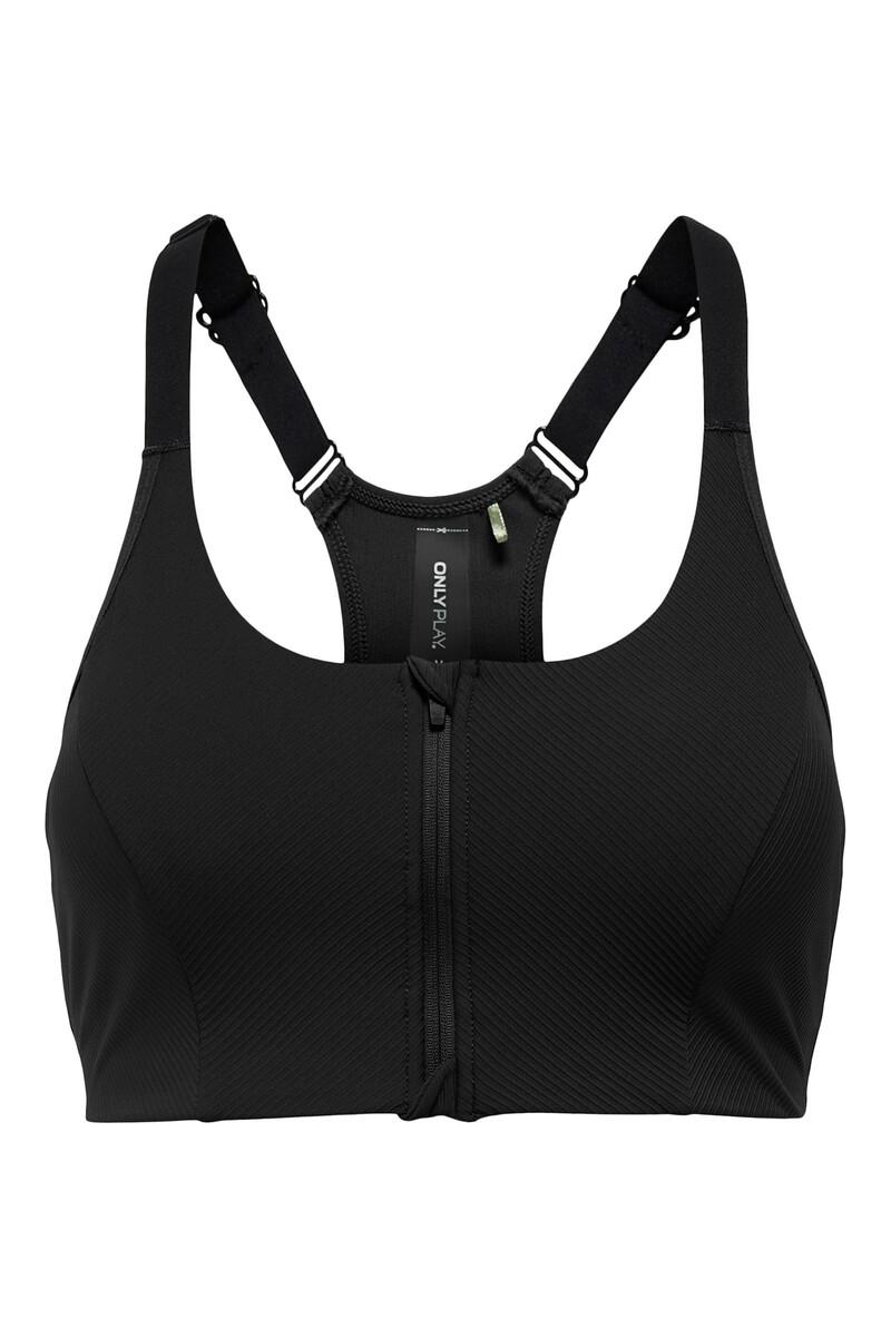 women'secret Sujetador deportivo cremallera delantera