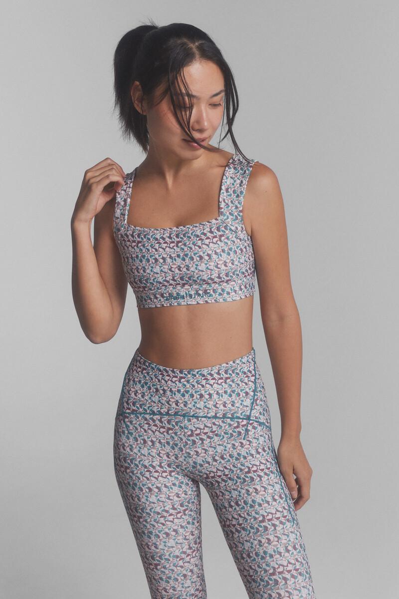 Women'secret Sujetador Deportivo SOFT MOVE Estampado Multicolor