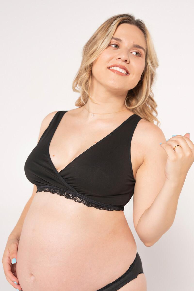 women'secret Sujetador lactancia cruzado con blonda