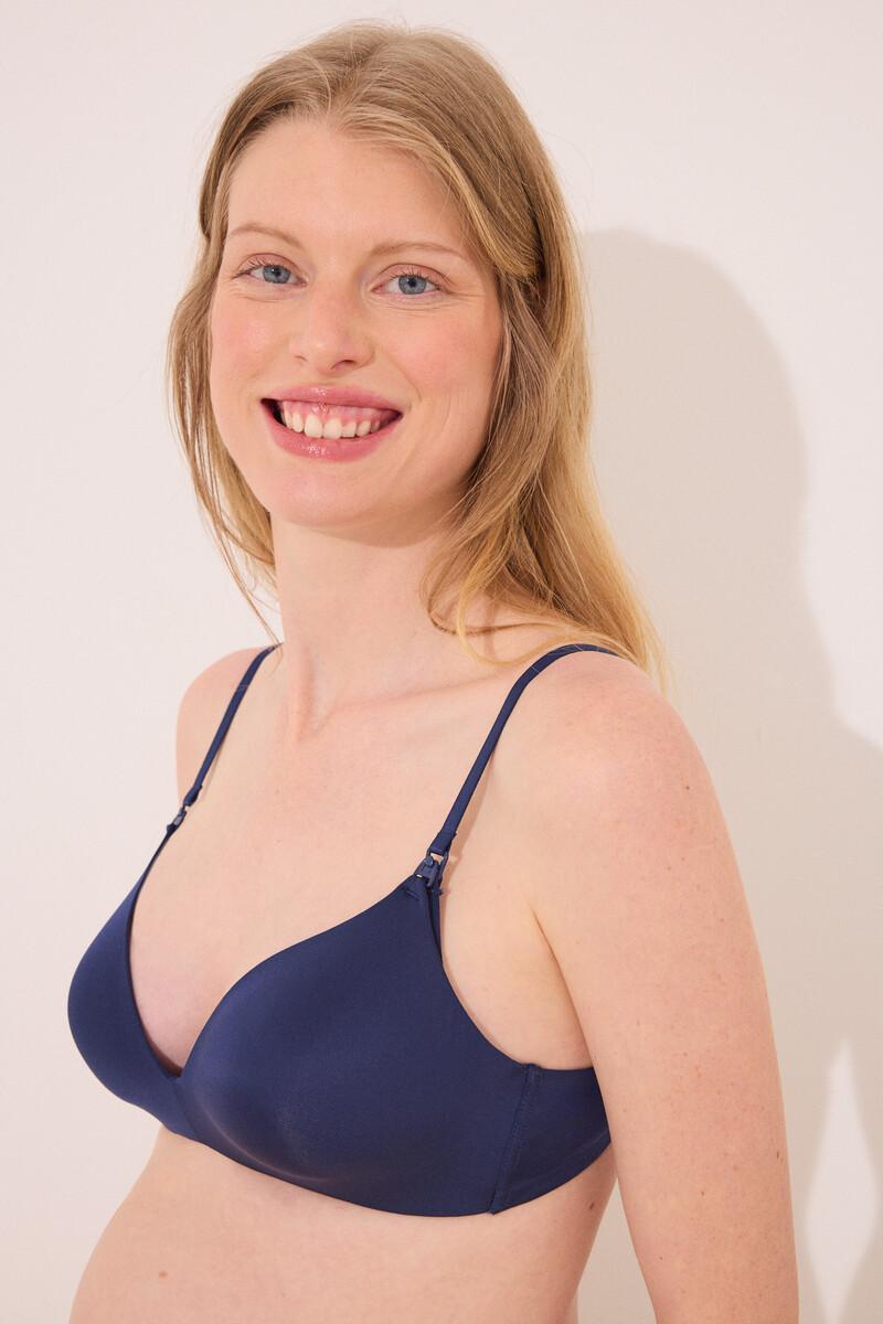 Women'secret Sujetador LOVELY 'maternity' Microfibra Azul