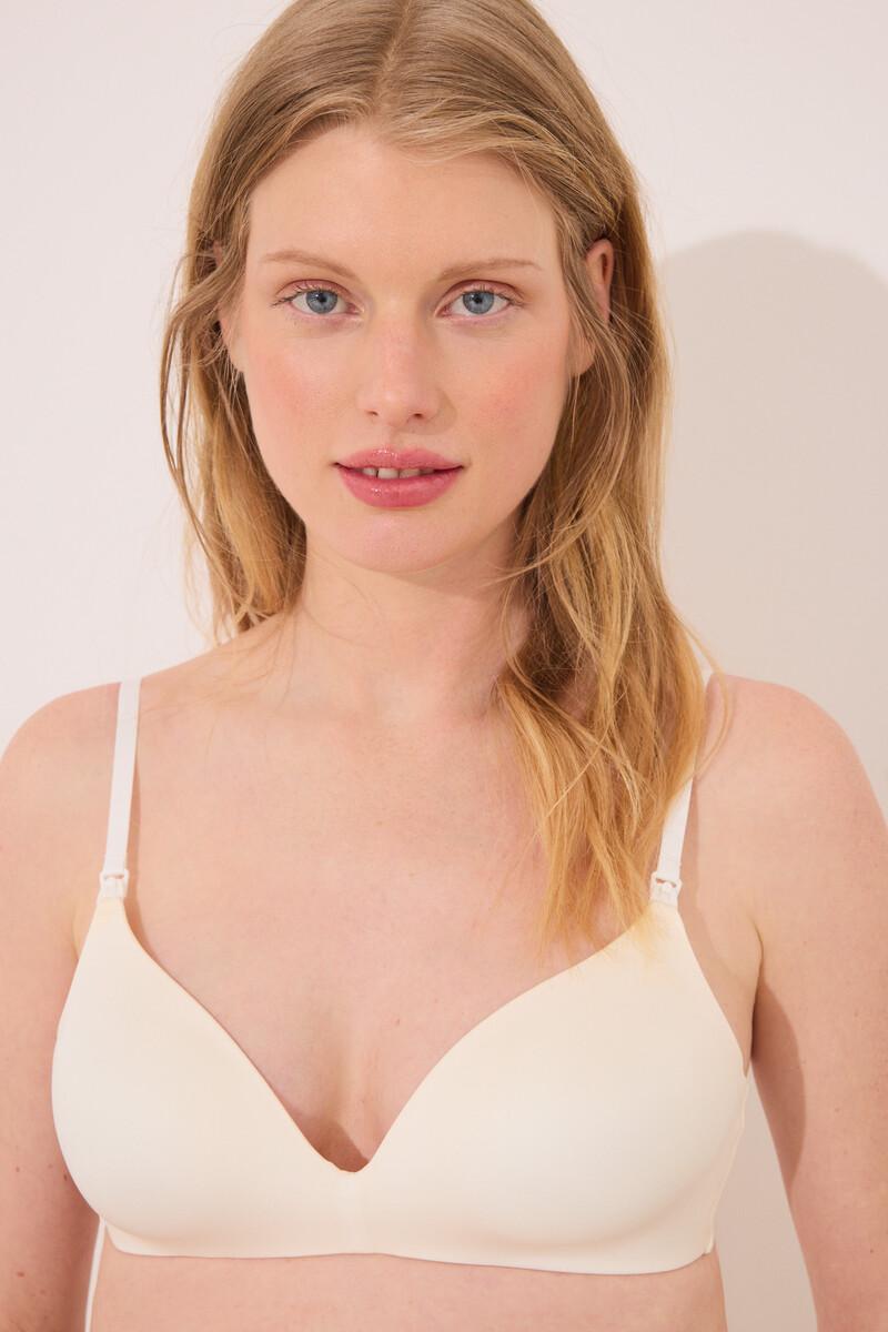 women'secret Sujetador LOVELY 'maternity' microfibra blanco