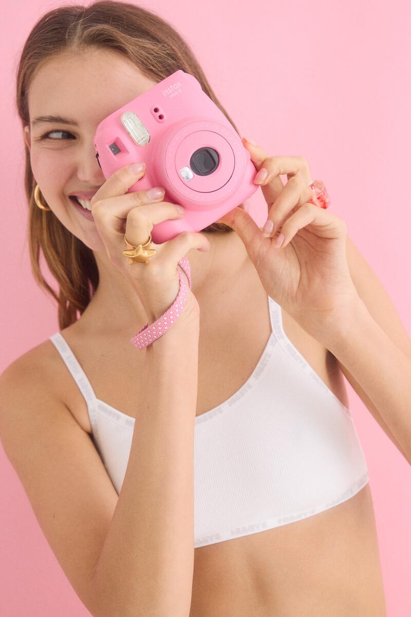 women'secret Sujetador top algodón copas extraíbles marfil