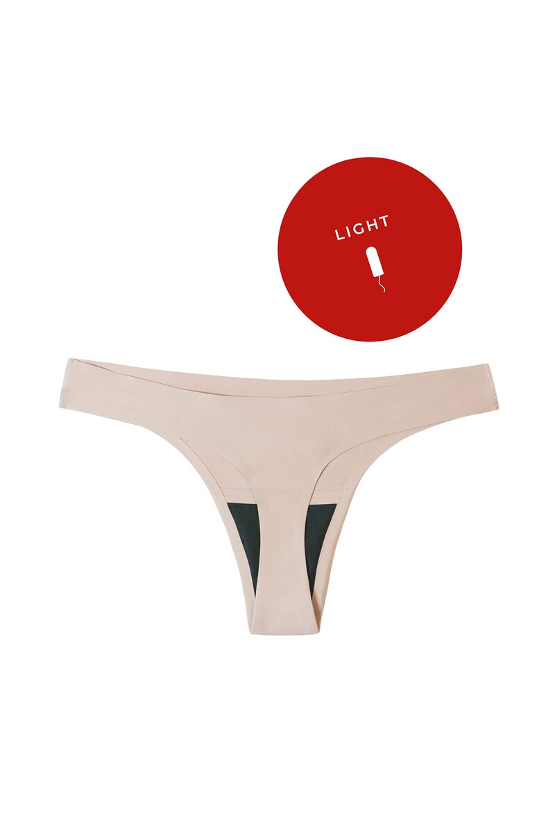 Women'secret Tanga Menstrual Arena – Absorción Ligera