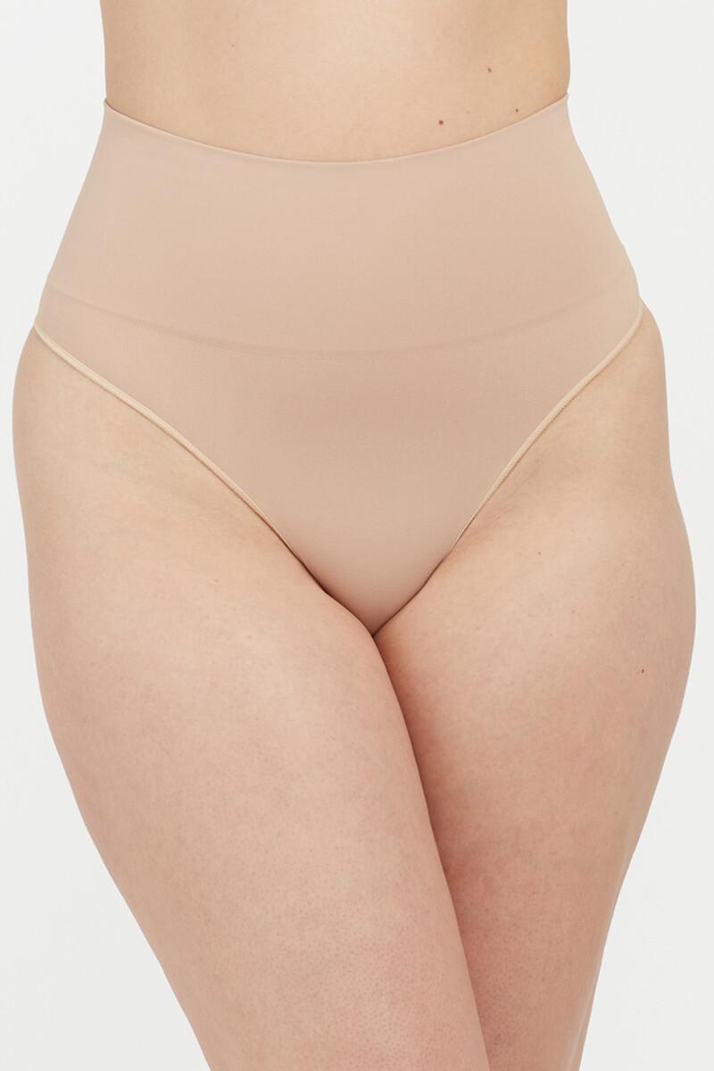 women'secret Tanga moldeador de talle alto nylon reciclado