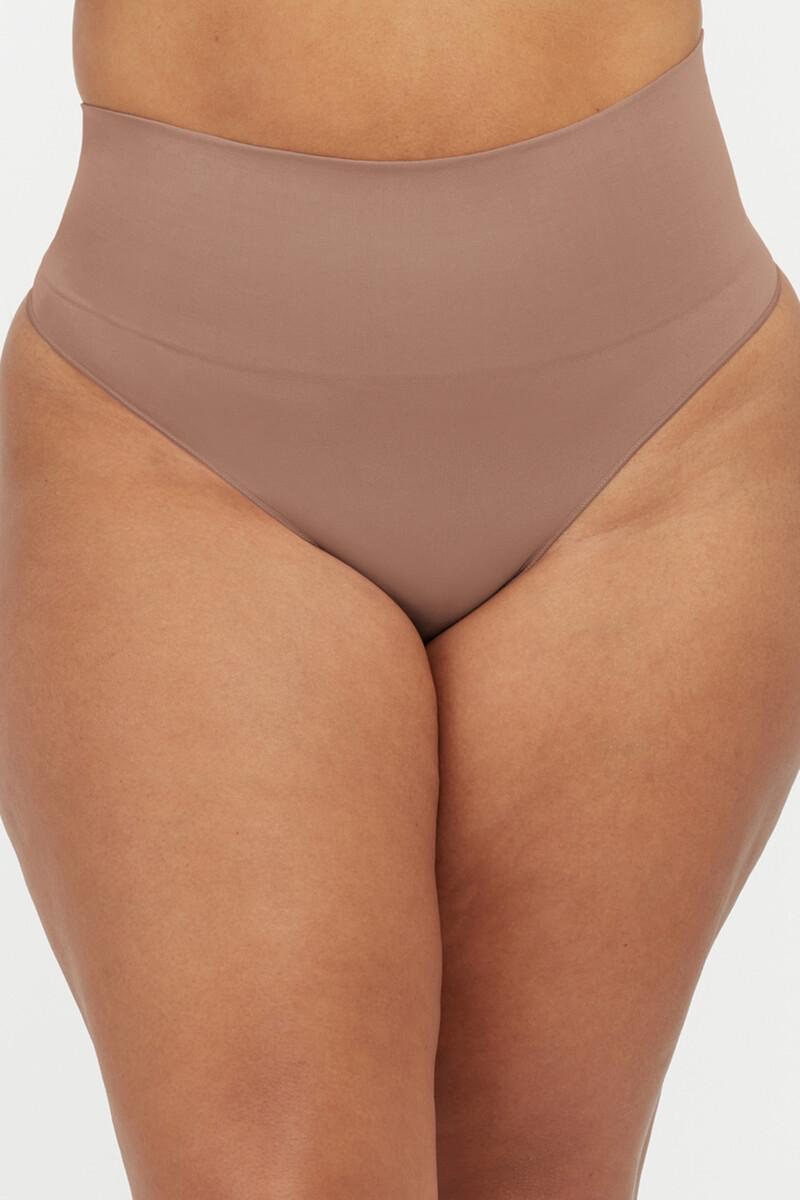 women'secret Tanga moldeador de talle alto nylon reciclado