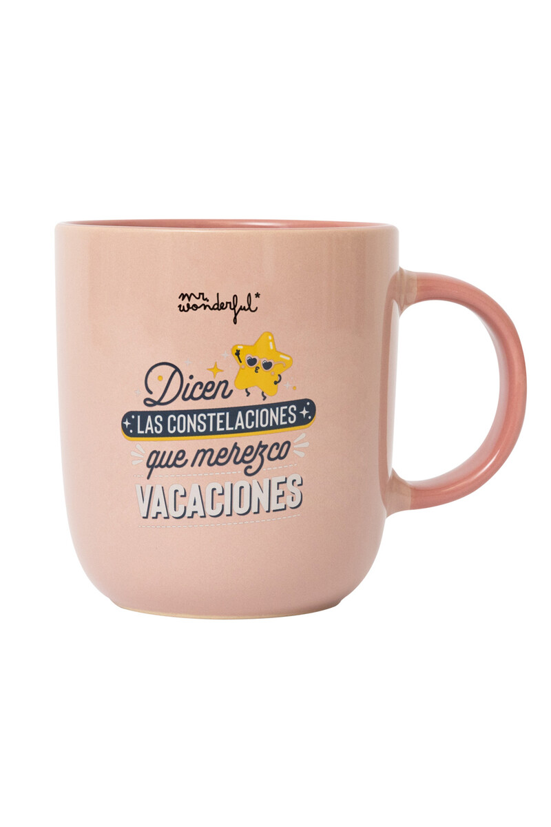 women'secret Taza Dicen las constelaciones que merezco vacaciones