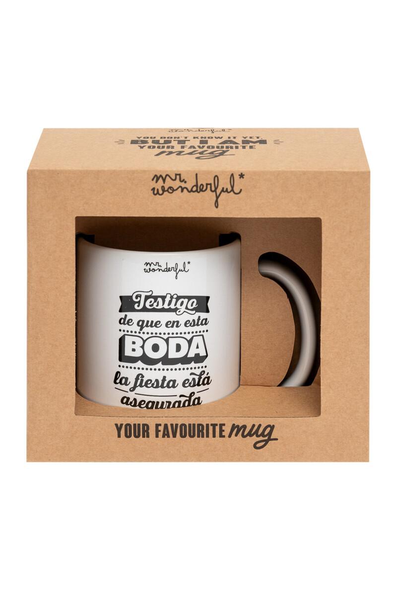 Women'secret Taza Iconic - Testigo De Que En Esta Boda La Fiesta Está Asegurada
