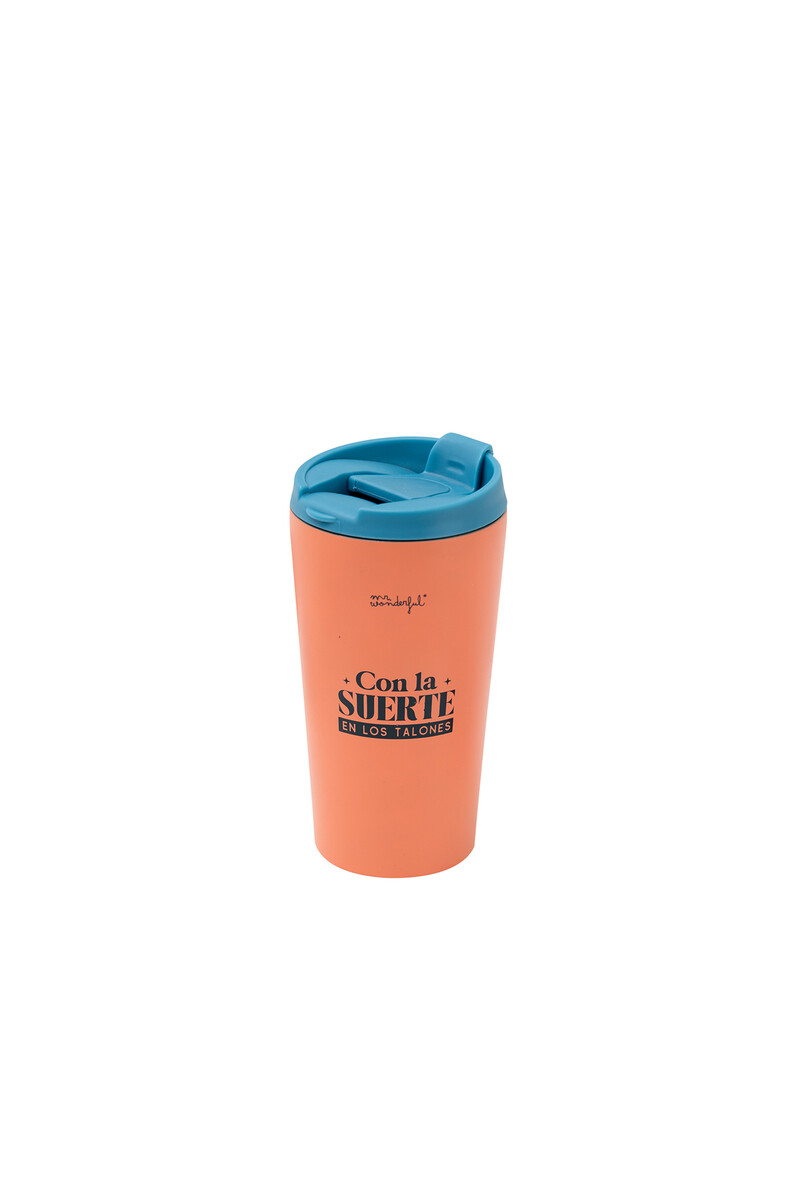 women'secret Taza take away térmica Con la suerte en los talones