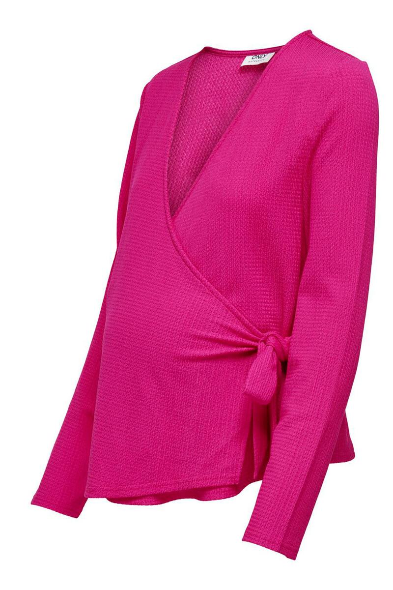 Women'secret Top De Cierre Cruzado Y Cierre Con Cinturón Lazada Lateral
