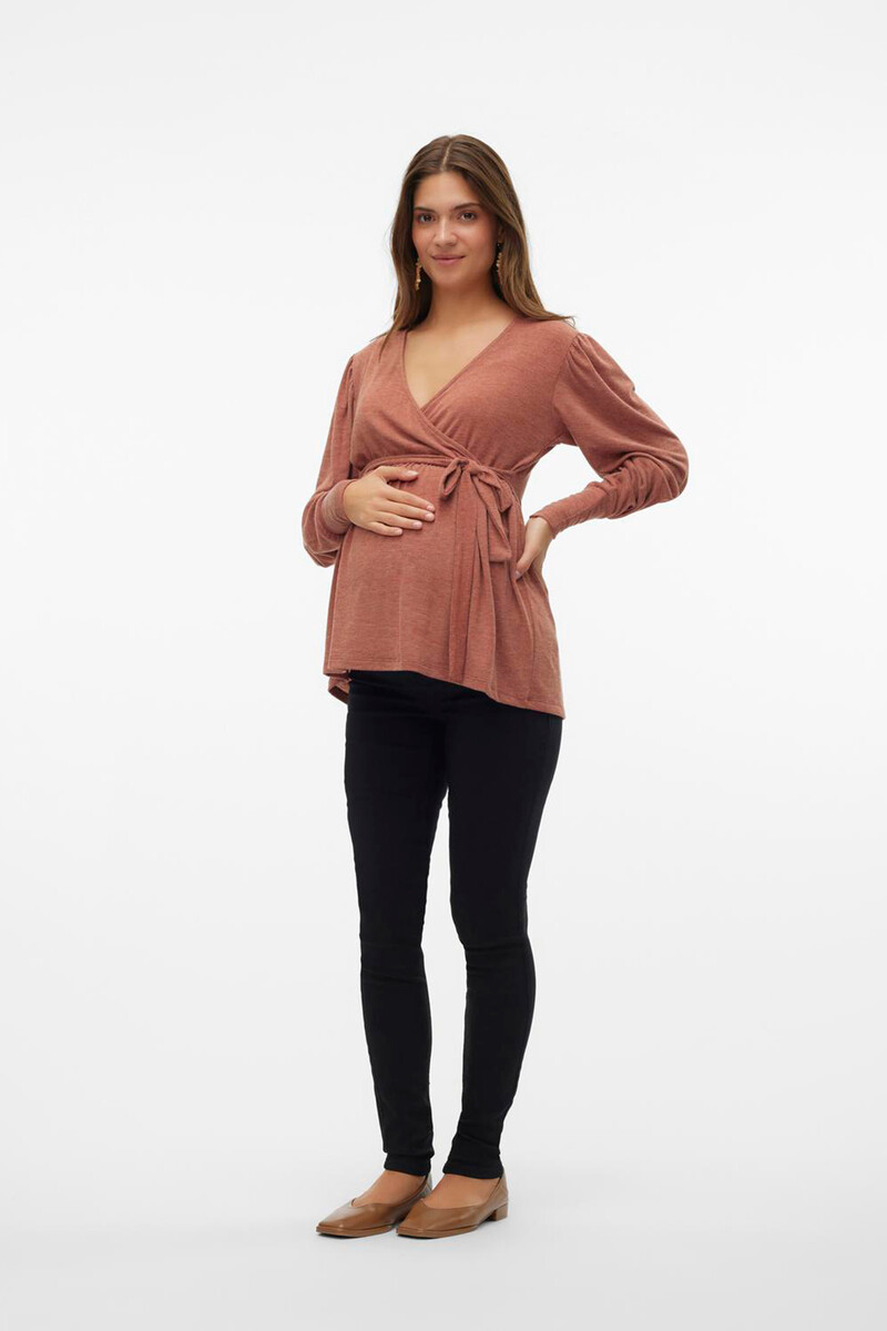 Women'secret Top De Punto Escote Cruzado Maternity Y Lactancia