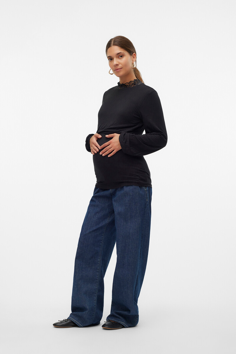 women'secret Top detalle encaje maternity y lactancia
