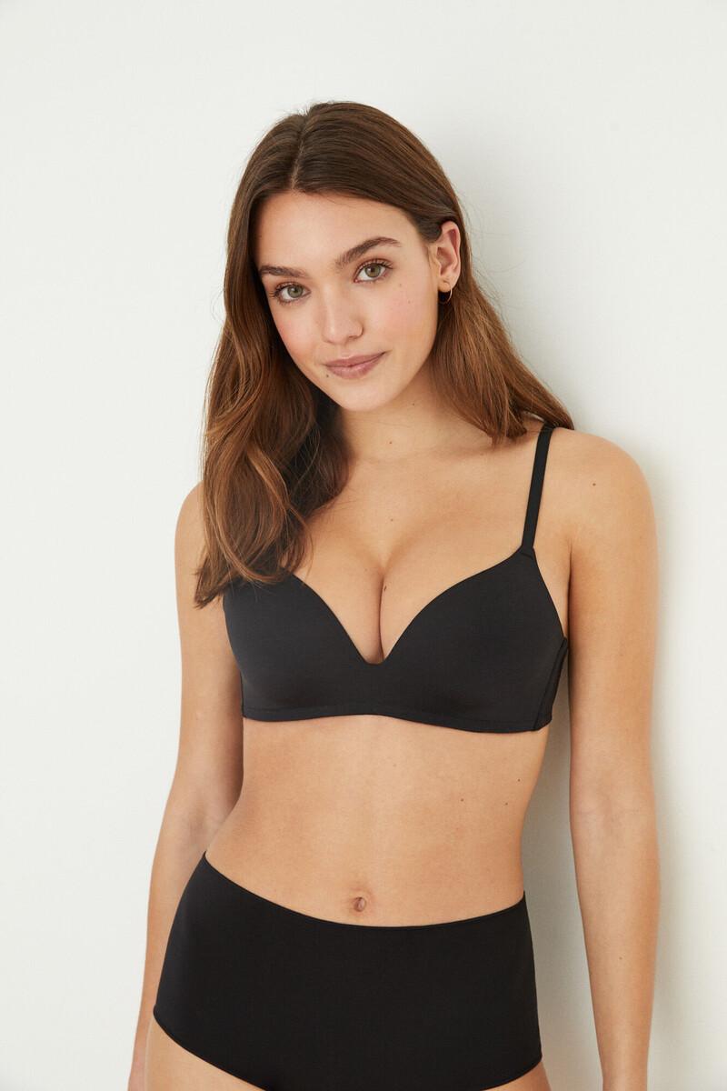 women'secret UNIQUE Sujetador triangular push up microfibra