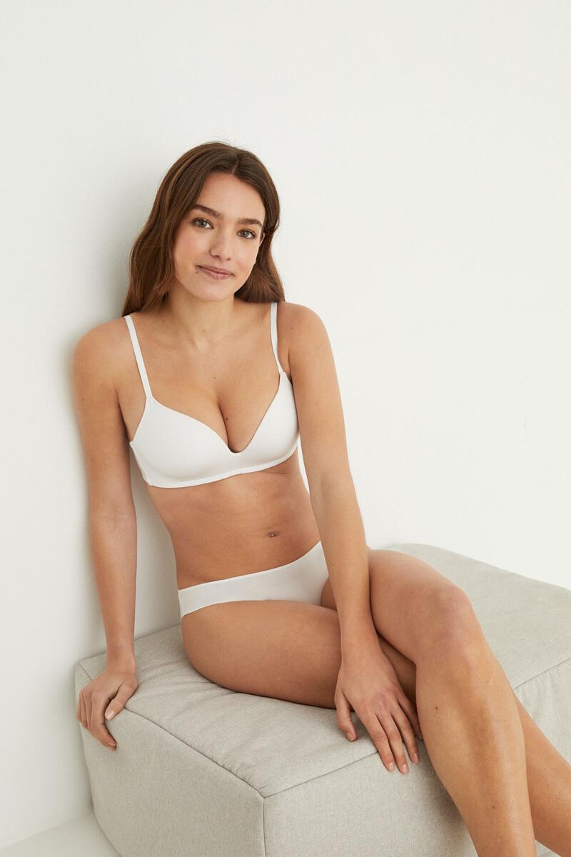 Women'secret UNIQUE Sujetador Triangular Push Up Microfibra