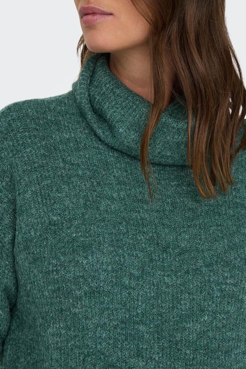 Women'secret Vestido De Punto Corto Cuello Vuelto Premamá
