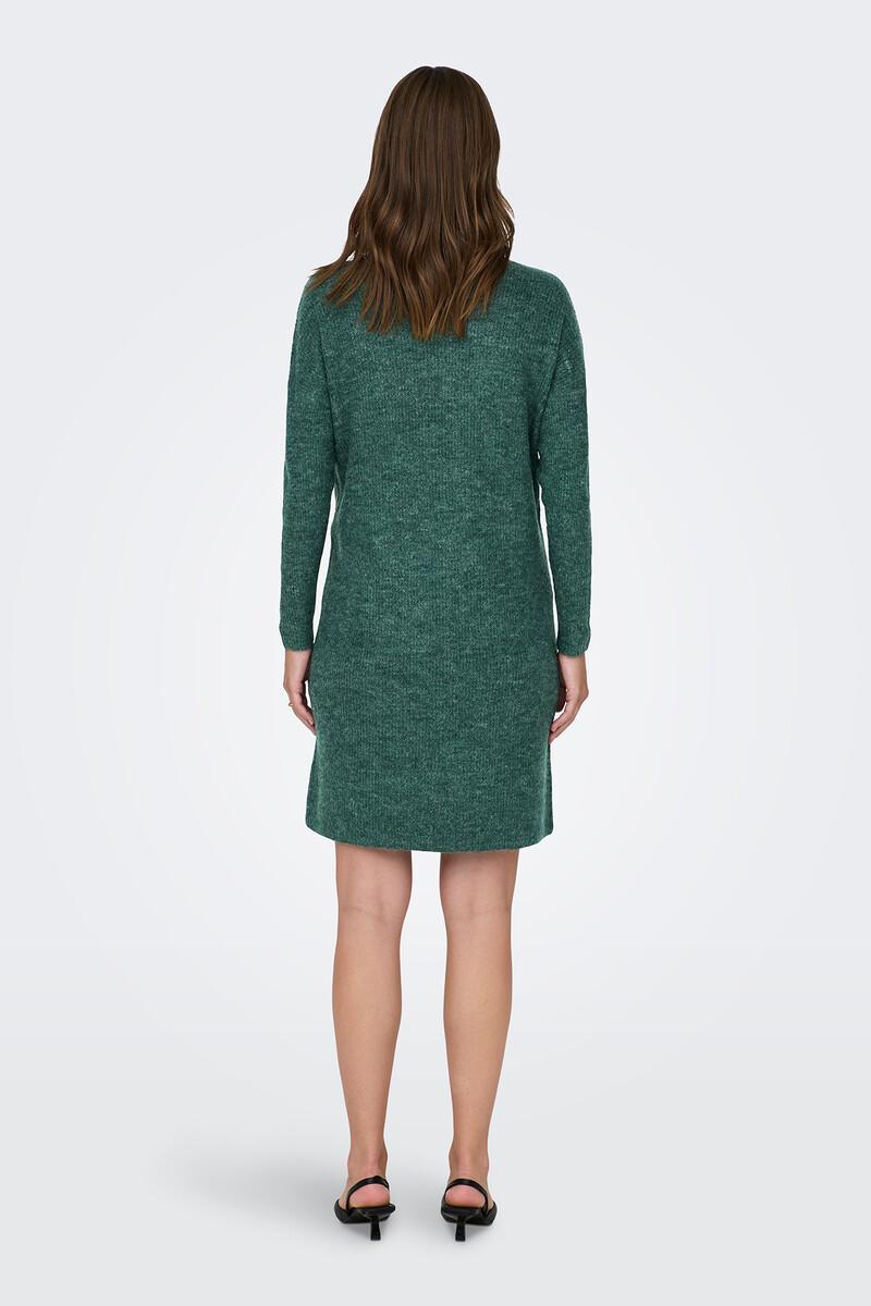 Women'secret Vestido De Punto Corto Cuello Vuelto Premamá
