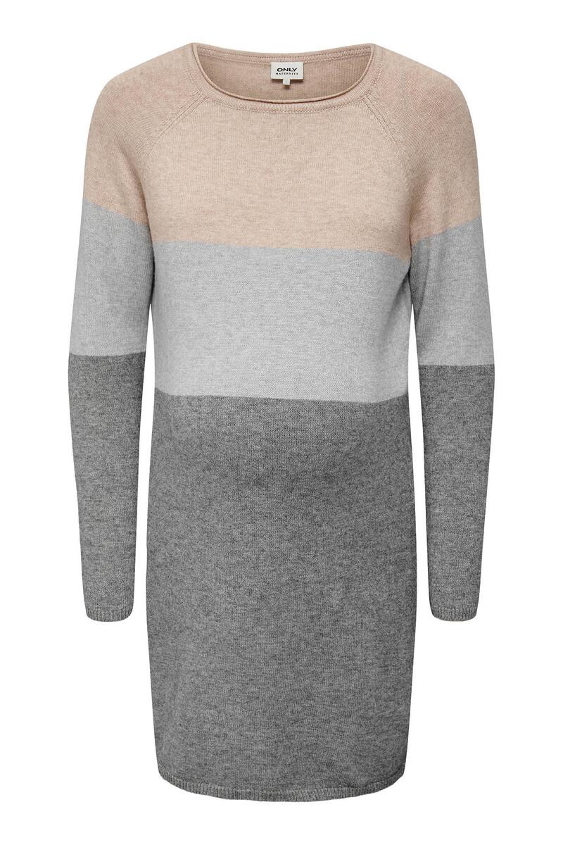 Women'secret Vestido De Punto Premamá Estampado Rayas