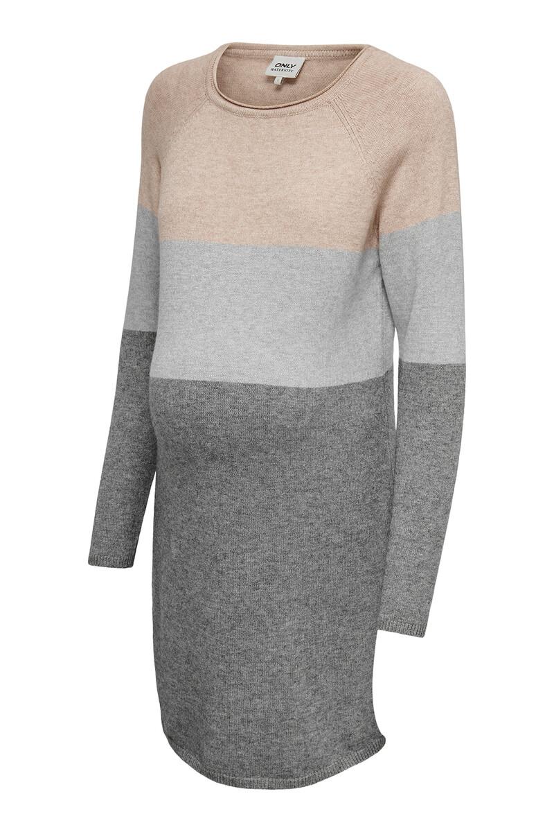 women'secret Vestido de punto premamá estampado rayas