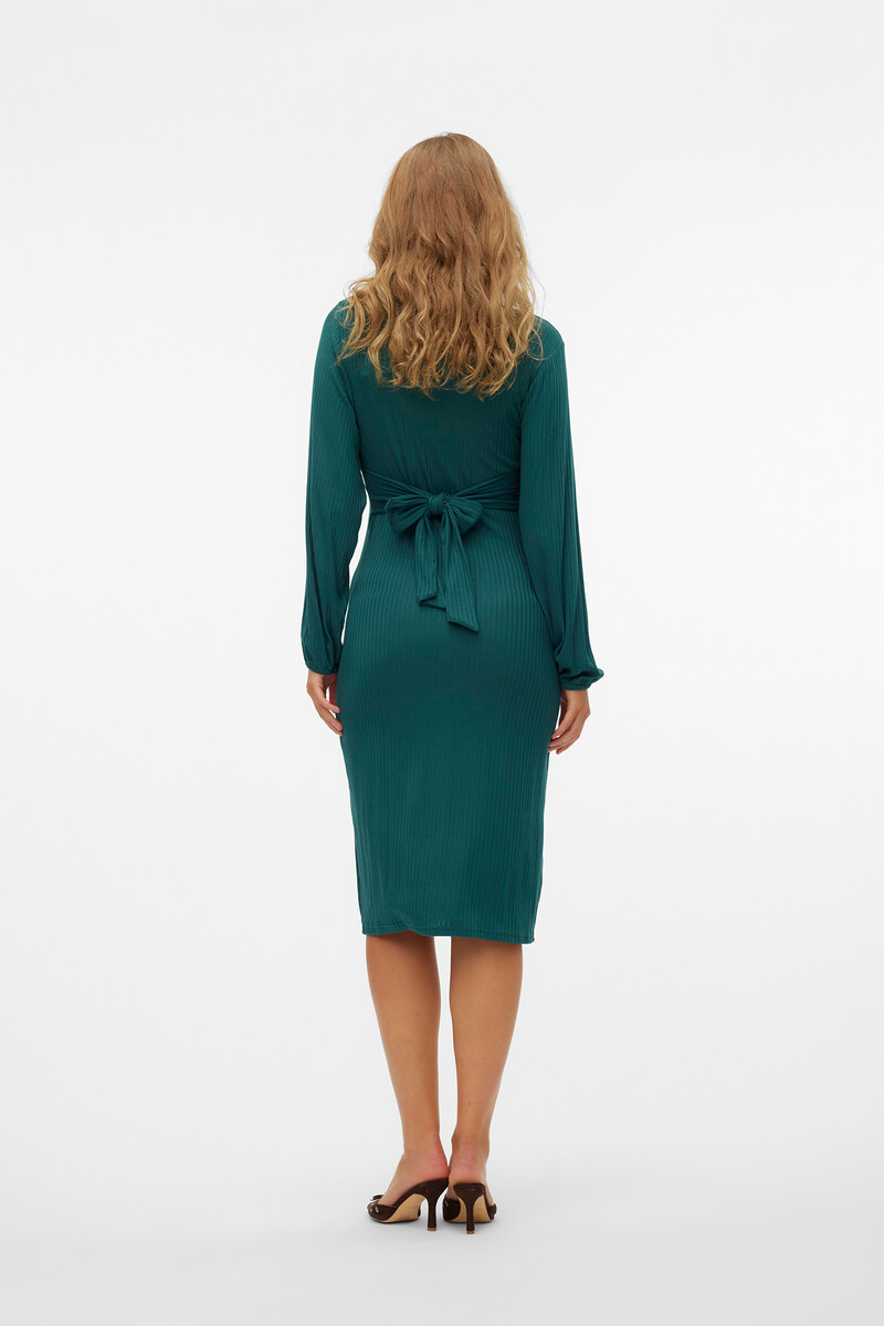 Women'secret Vestido Midi De Manga Larga Maternity Y Lactancia