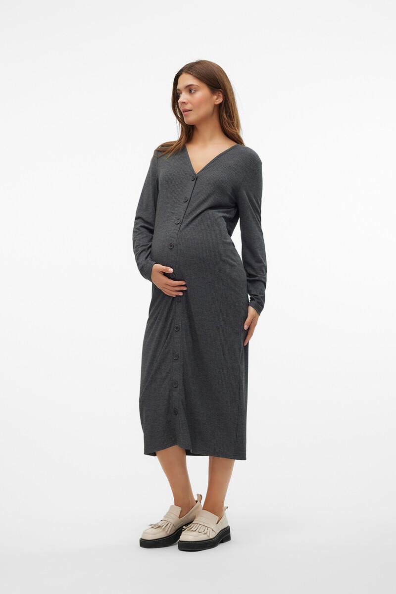 women'secret Vestido midi de punto maternity y lactancia