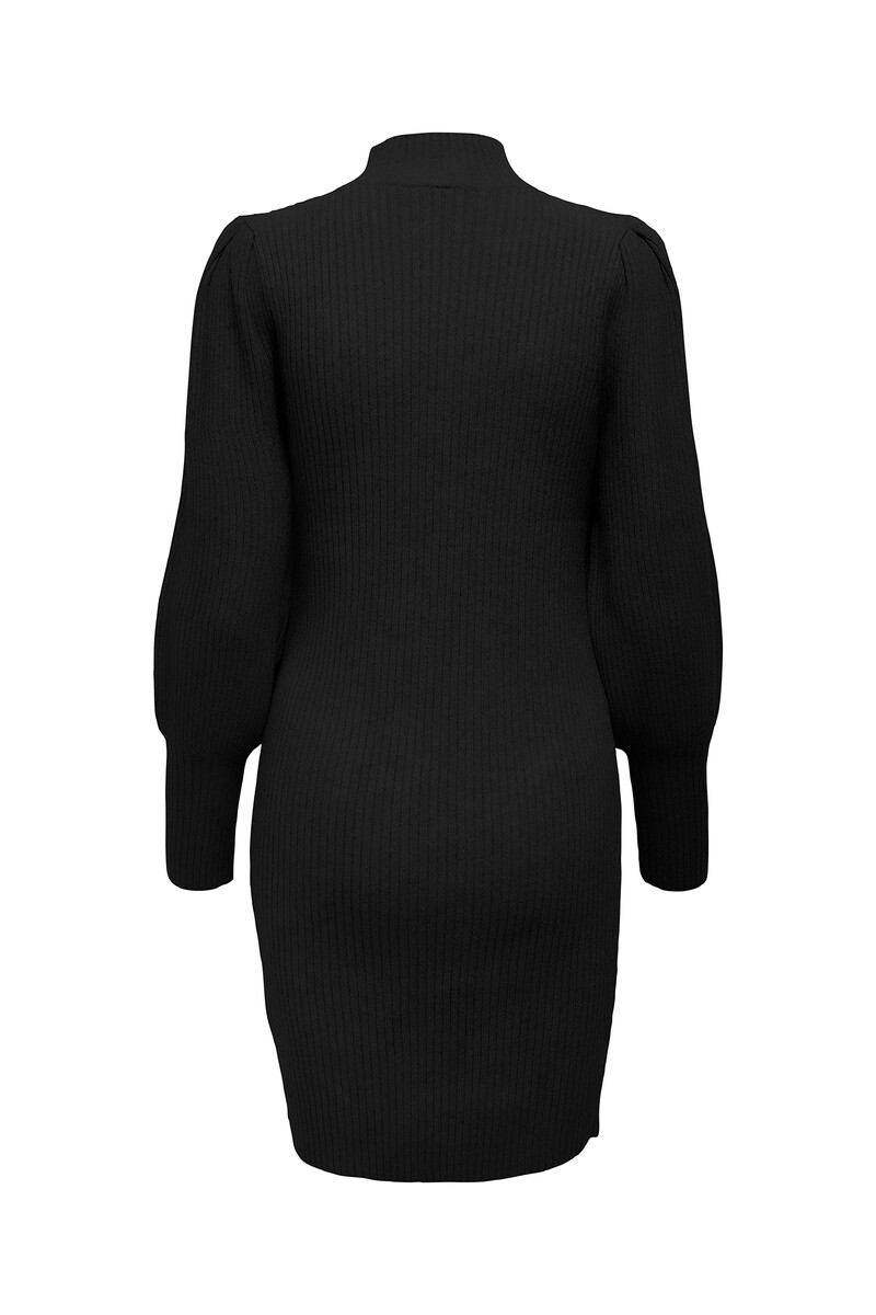 Women'secret Vestido Punto Premamá De Cuello Alto Y Mangas Abullonadas