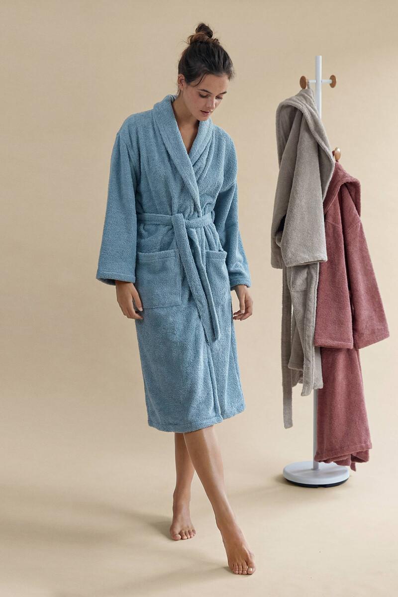 women'secret Albornoz rizo algodón