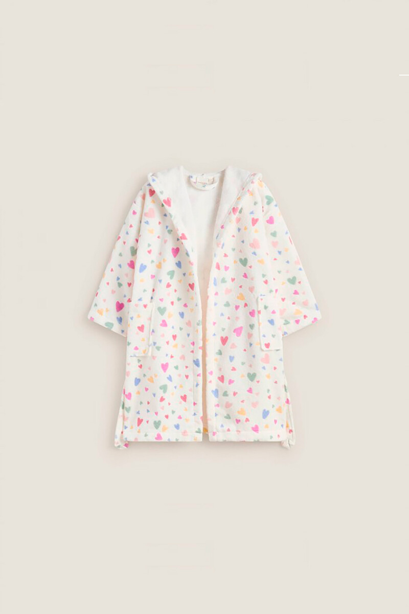 women'secret Albornoz rizo corazones