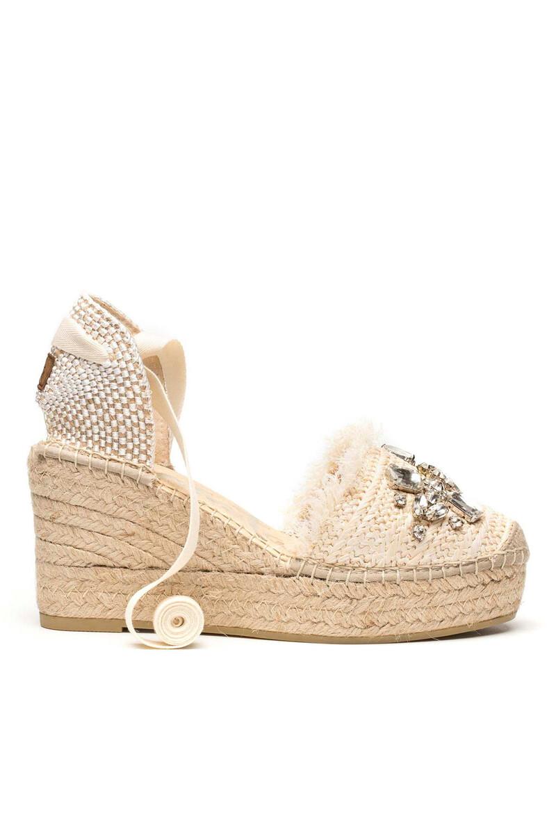 Women'secret Alpargata Cuña De Yute