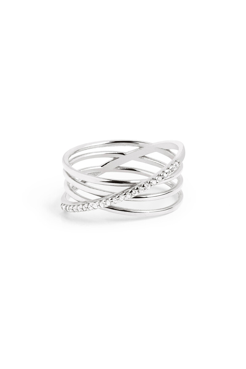 Women'secret Anillo Comete Plata