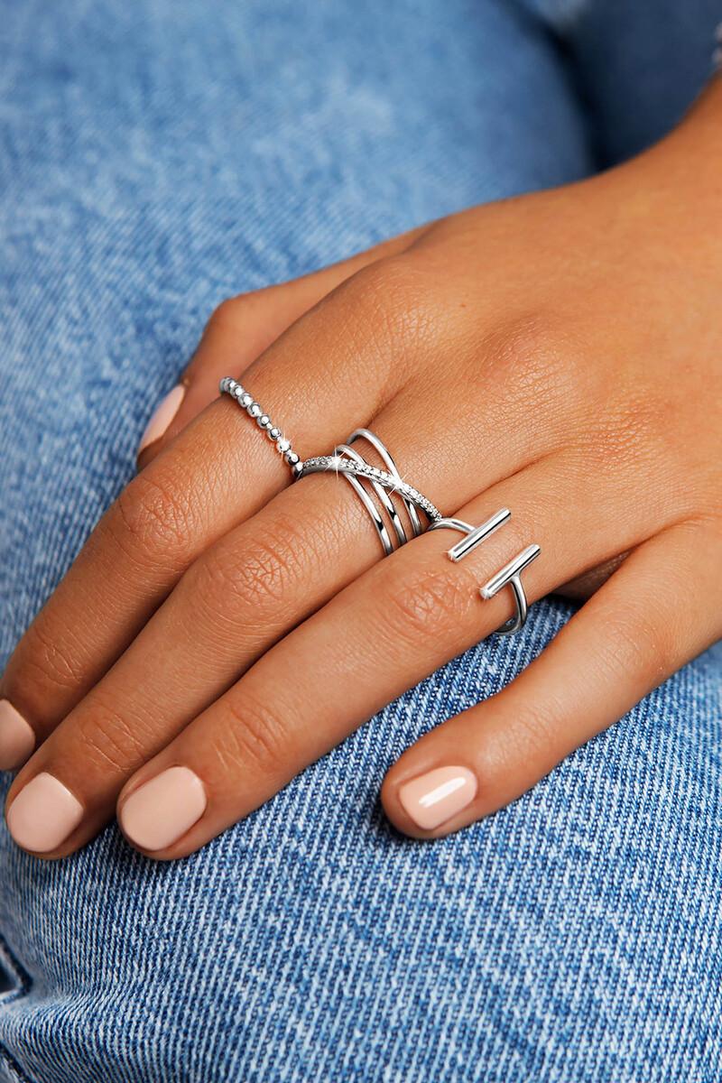 women'secret Anillo Comete Plata