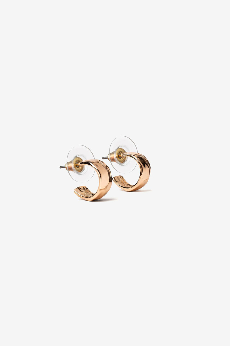 women'secret Aros Pequeños Ondulados