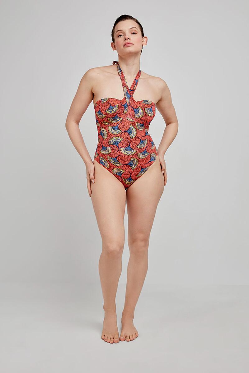 Women'secret Bañador Estampado Tribal