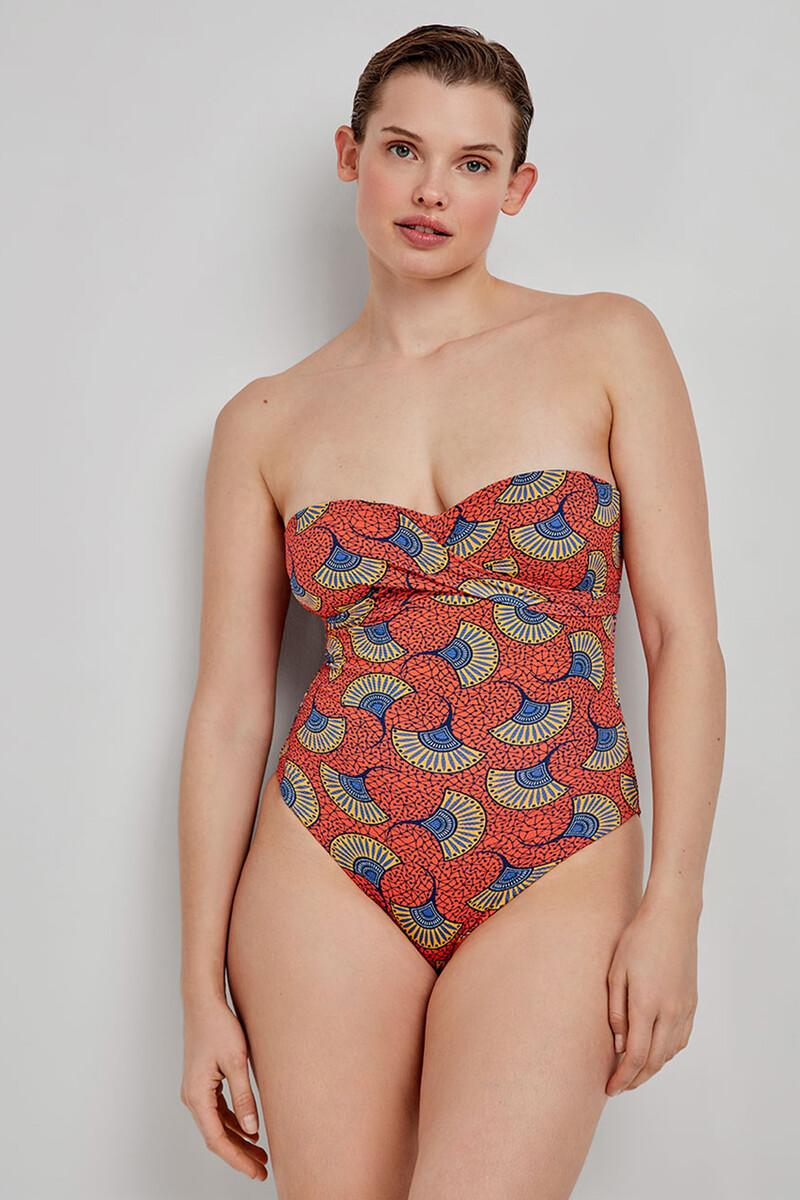 women'secret Bañador estampado tribal