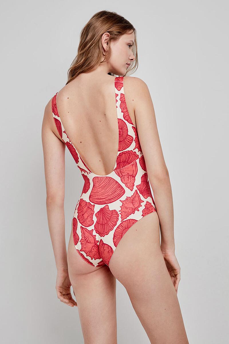 Women'secret Bañador Reductor Estampado
