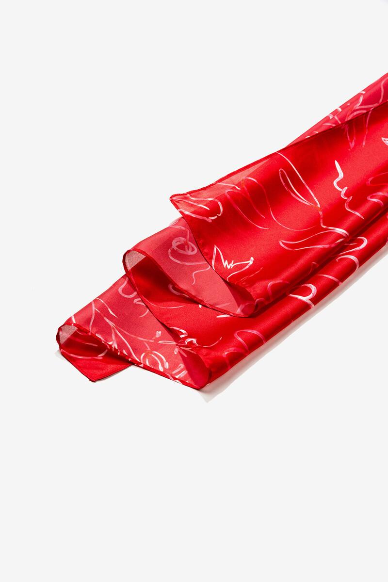 Women'secret Bandana De Corazones Satinada