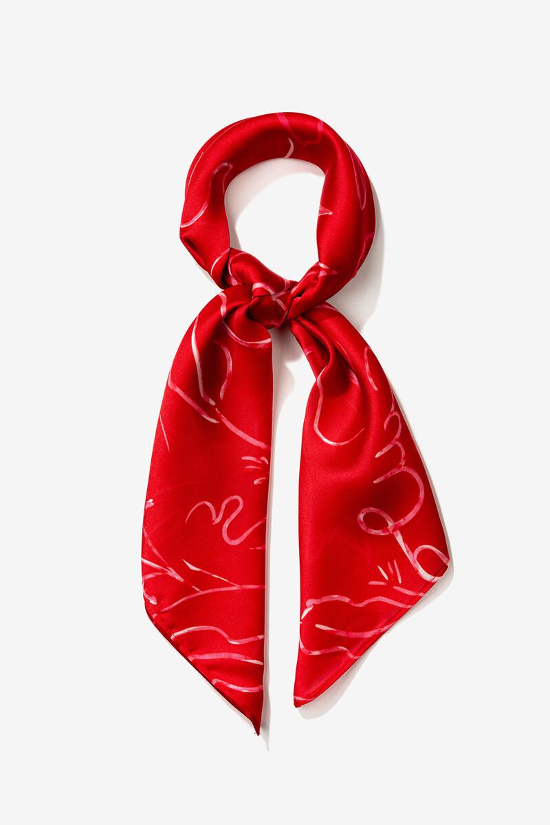 women'secret Bandana De Corazones Satinada