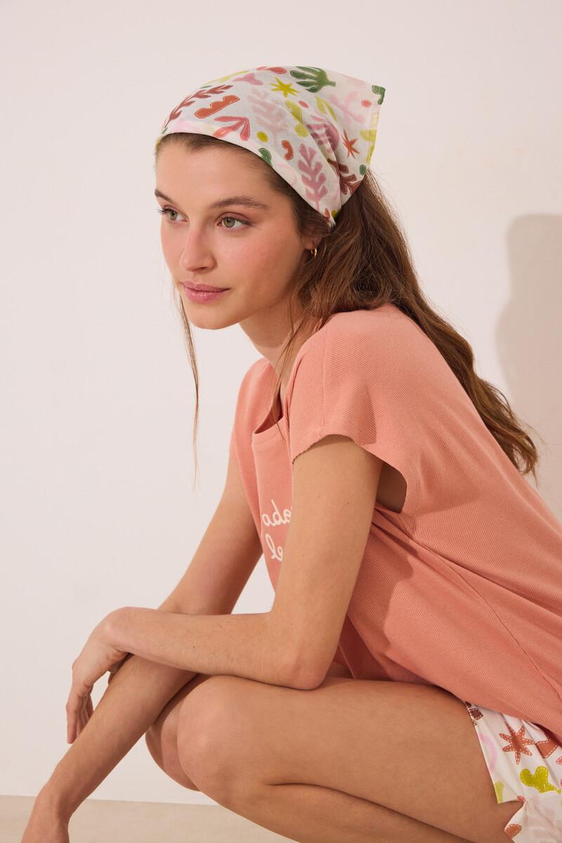 women'secret Bandana pelo estampado multicolor