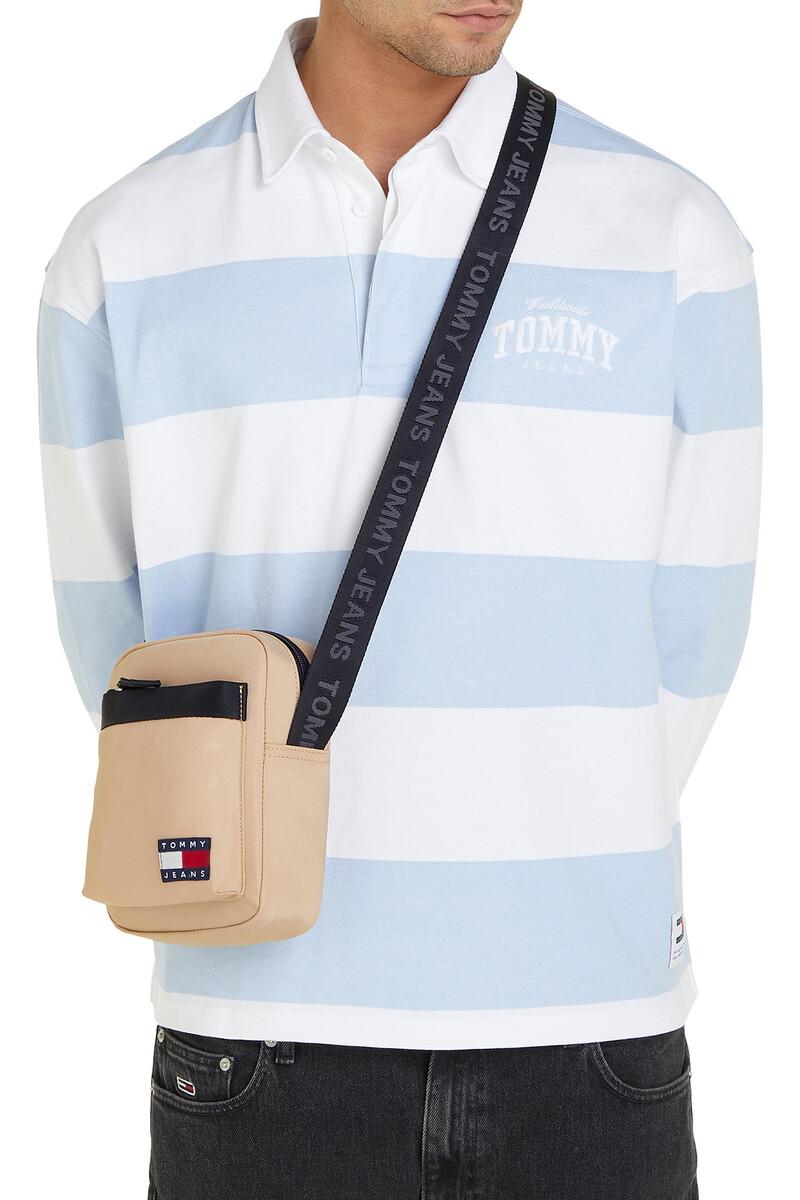 women'secret Bandolera beige Tommy Jeans con logo
